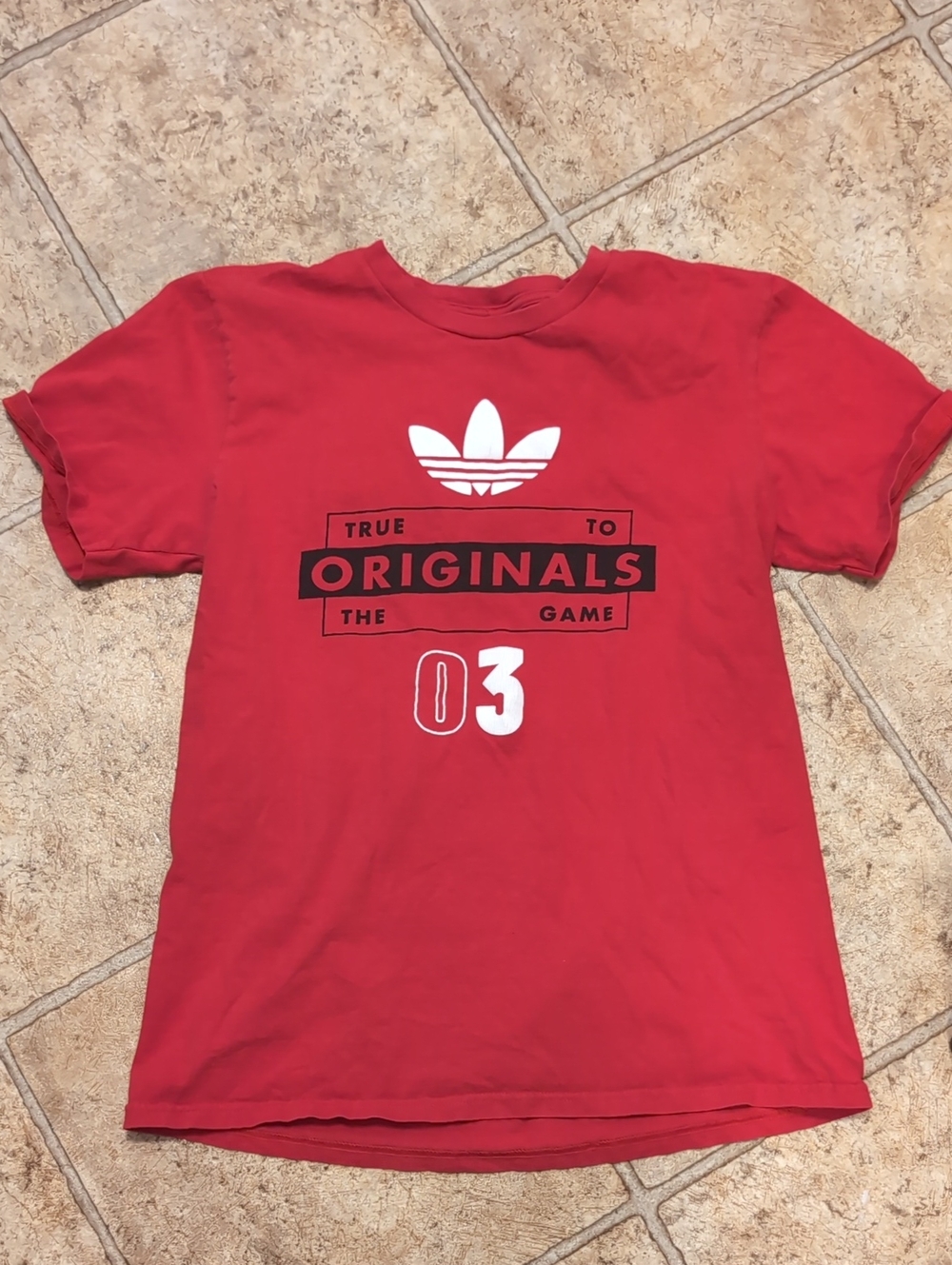 adidas Red Originals Graphic Short-Sleeve Tee
